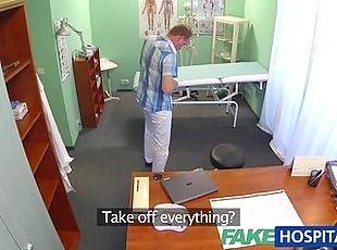 FakeHospital Patient gives nurse a cream pie